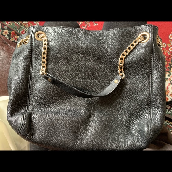 Black leather Michael Kors bag - Picture 9 of 10